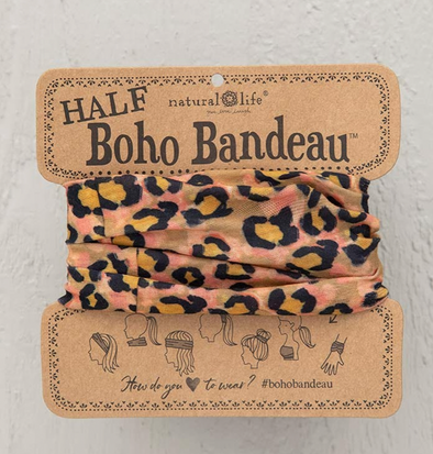 Tan Jaguar Half Boho Bandeau