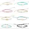 Braided Cowry Shell Bracelets