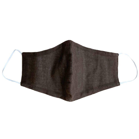 Accessories Adult Face Mask - Chocolate Brown