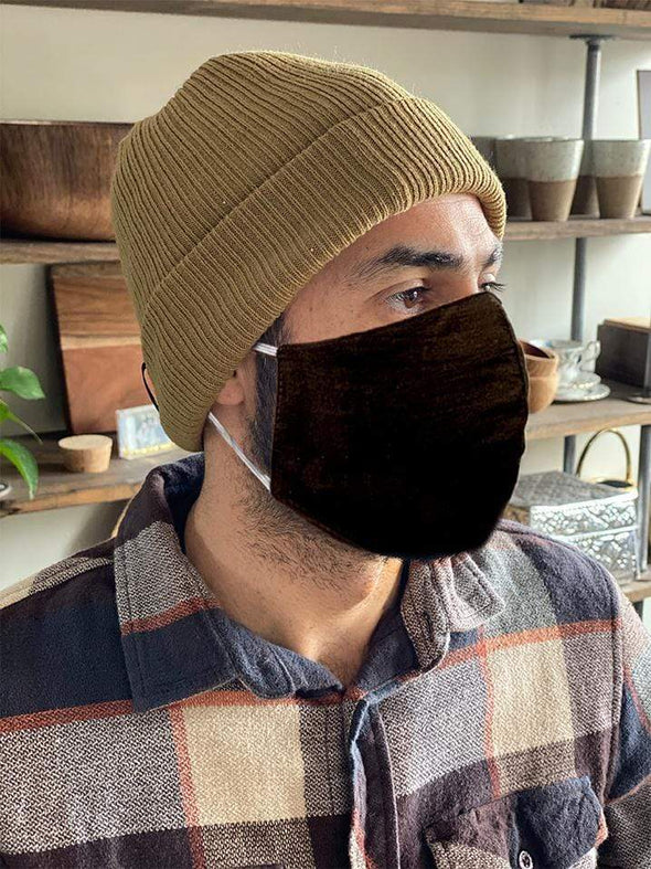 Accessories Adult Face Mask - Taupe