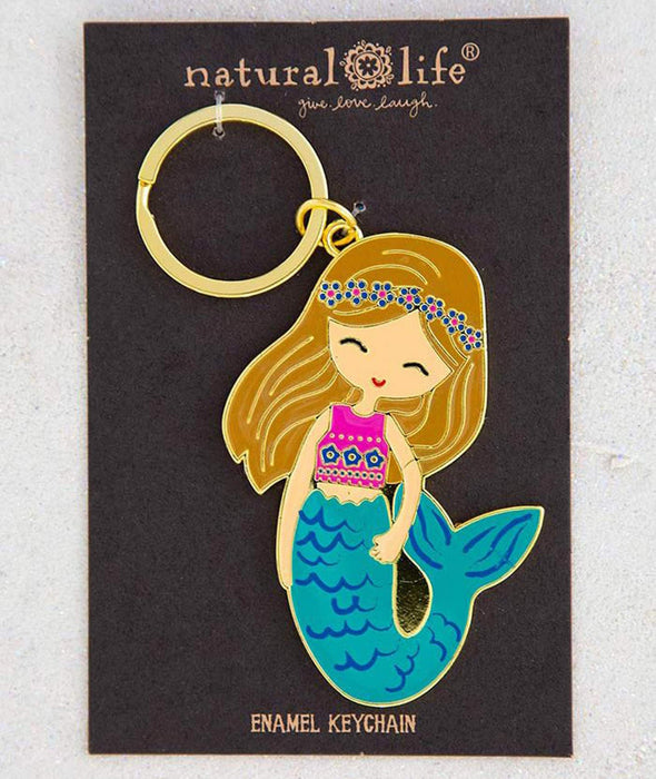 Accessories Enamel Mermaid Keychain