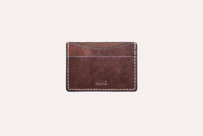 Accessories Minimalist Card Case Brown