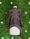Apparel Cocoa Embroidered Light Weight Jacket