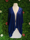Apparel Navy Cardigan Cape