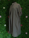 Apparel Olive Linen Blend Duster