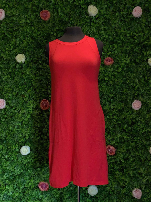 Apparel Red Tank Dress
