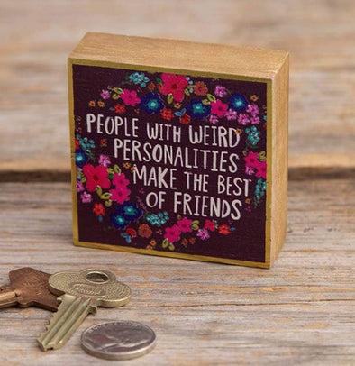 Home Best of Friends Tiny Wood Block