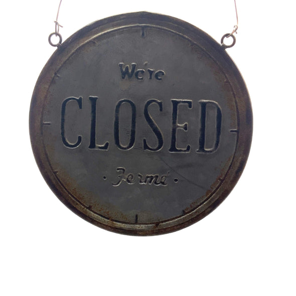 Home Distressed Open/Closed Sign