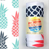 Home Pineapple UPF 50+ Beach Towel 28.5"x58.5"