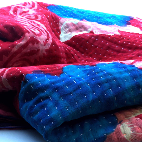 Home Vintage Kantha Throw