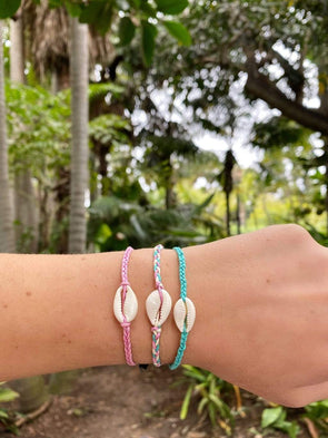 Jewelry Braided Cowry Shell Bracelets