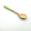 Kitchen Color Dipped Wooden Spoon 10"