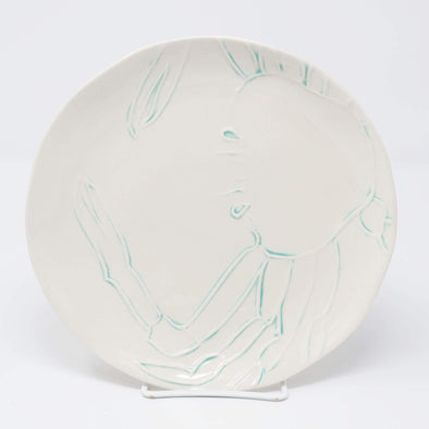 Kitchen Embossed Crab Plate