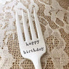 Kitchen Happy Birthday Vintage Fork