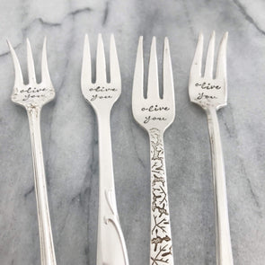Kitchen Olive You Appetizer Fork