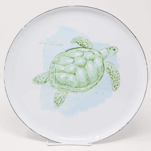 Kitchen Sea Turtle Plate - Enamel