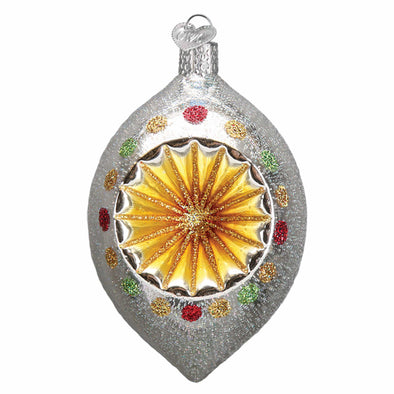 Seasonal Vintage Style Reflector Ornament
