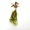 Stationery Celebrate Sari Silk Tassel Green