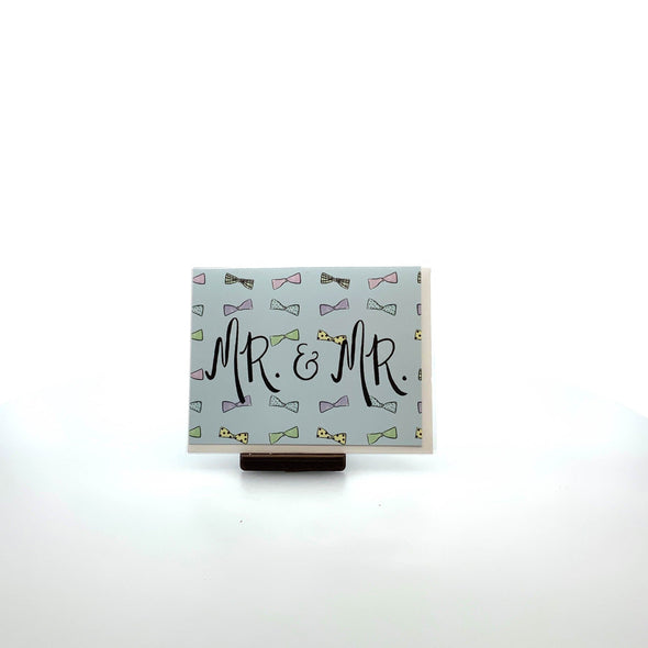 Stationery Mr. and Mr. Wedding Card