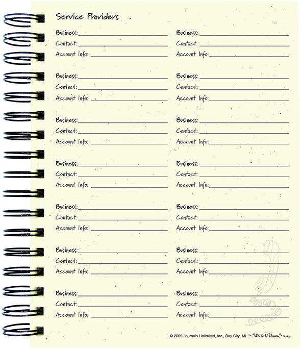 Stationery Write It Down! Journals Full Size